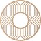Ekena Millwork Empire Wood Fretwork Pierced Ceiling Medallion, Alder, 22"OD x 8"ID x 3/8"T CMWP22X22X0375EPAL - alternate 5